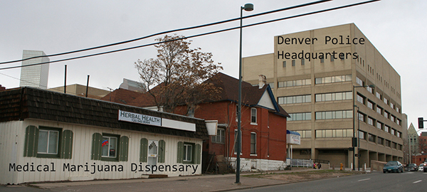 Denver PD and Herbal Health are Neighbors